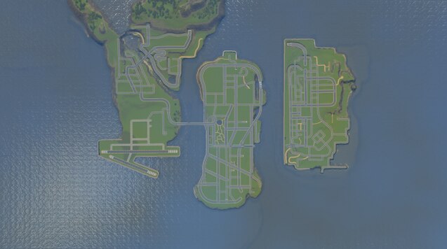 Steam Workshop::Liberty City GTA 3(with roads)